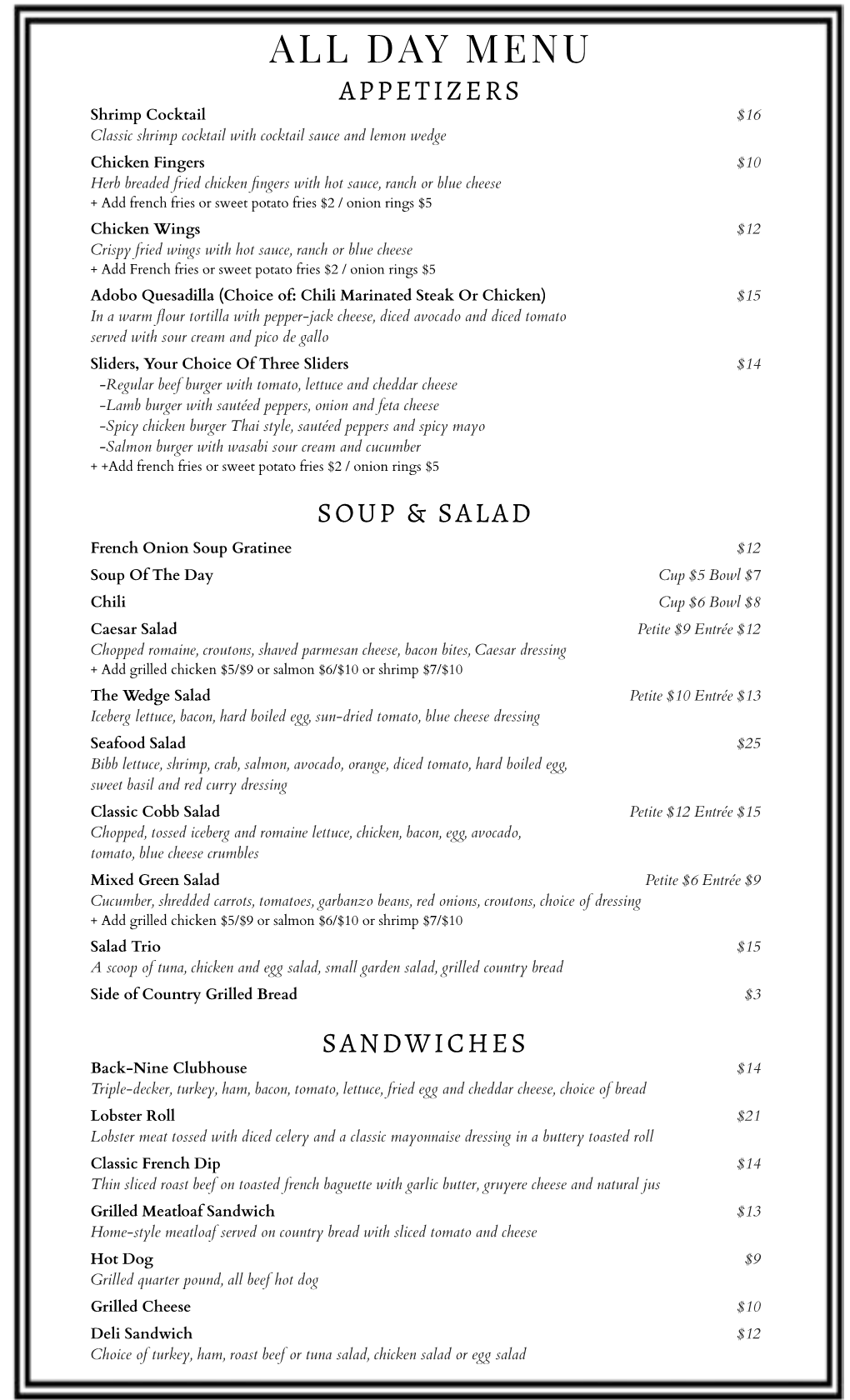 05-16 CURRENT All Day Menu May 2020