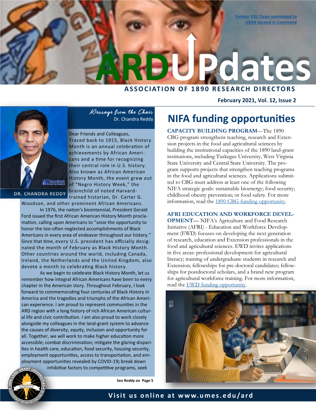 NIFA Funding Opportunities