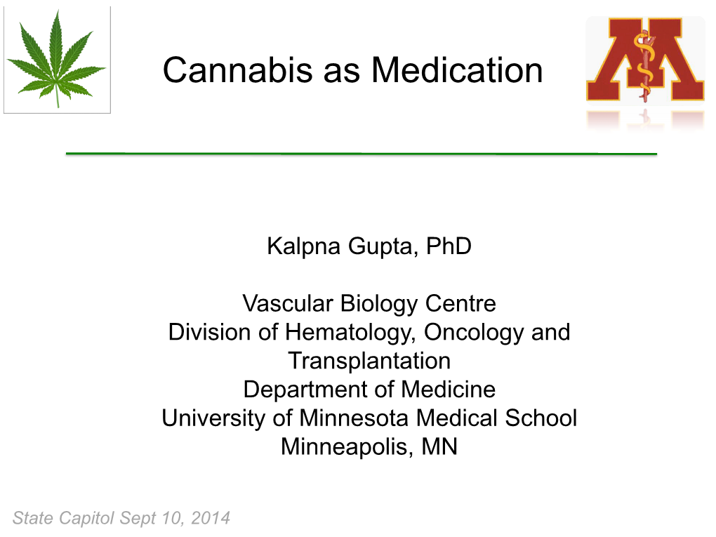 Quantitative Genetics of Cannabinoid Production in Marijuana And
