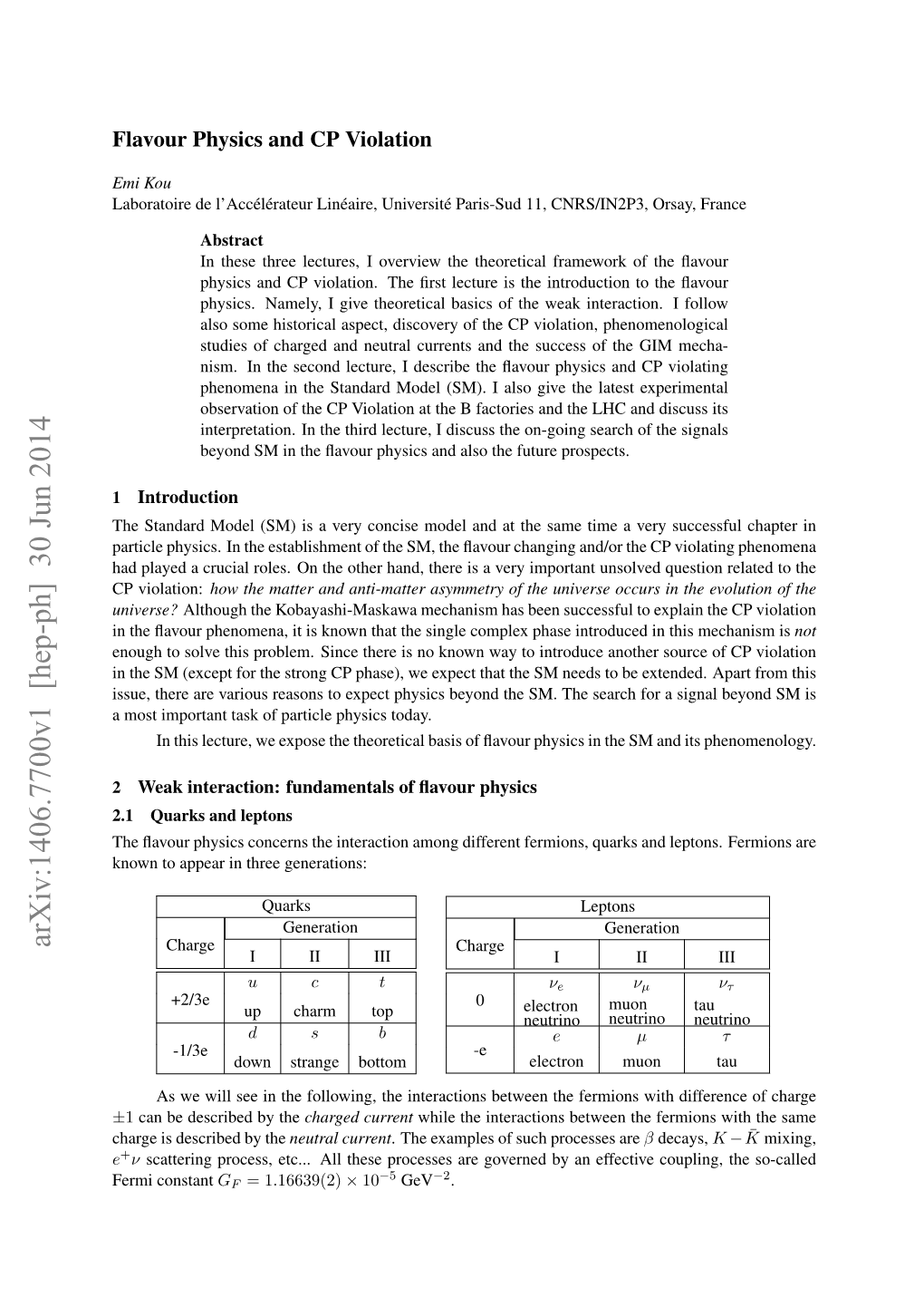 Flavour Physics and CP Violation