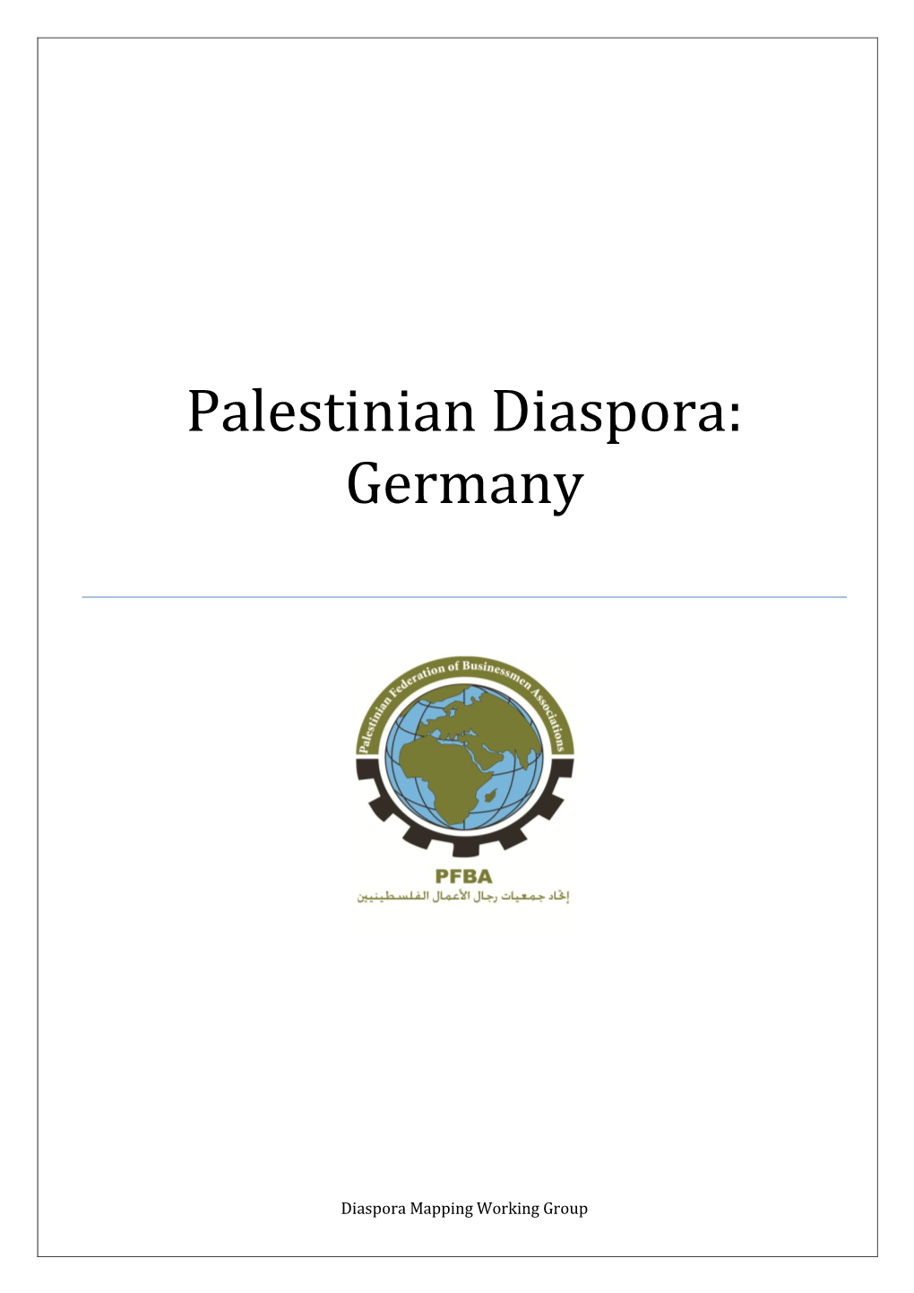 Palestinian Diaspora: Germany