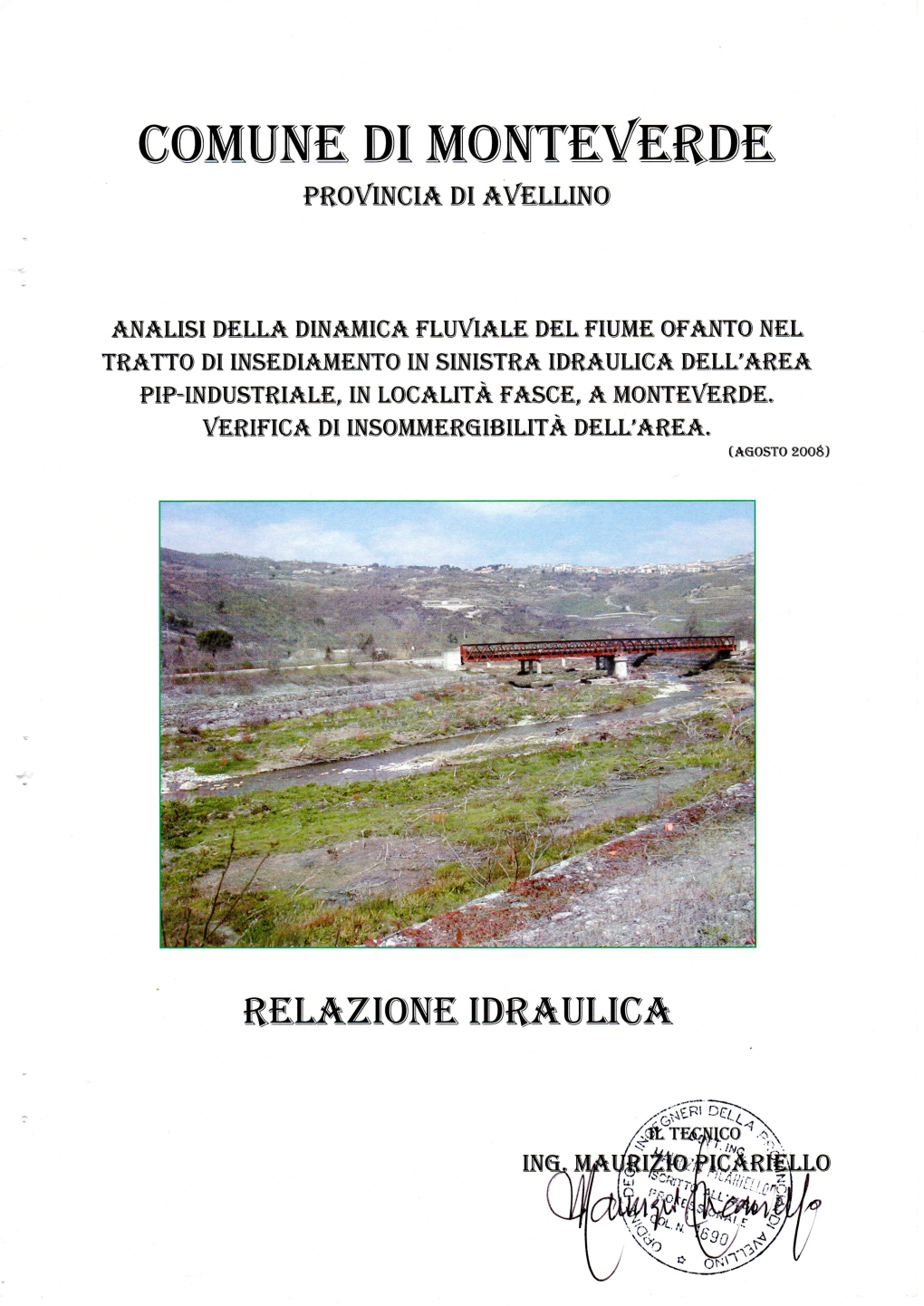 Relazione Idraulica Ing. PICARIELLO