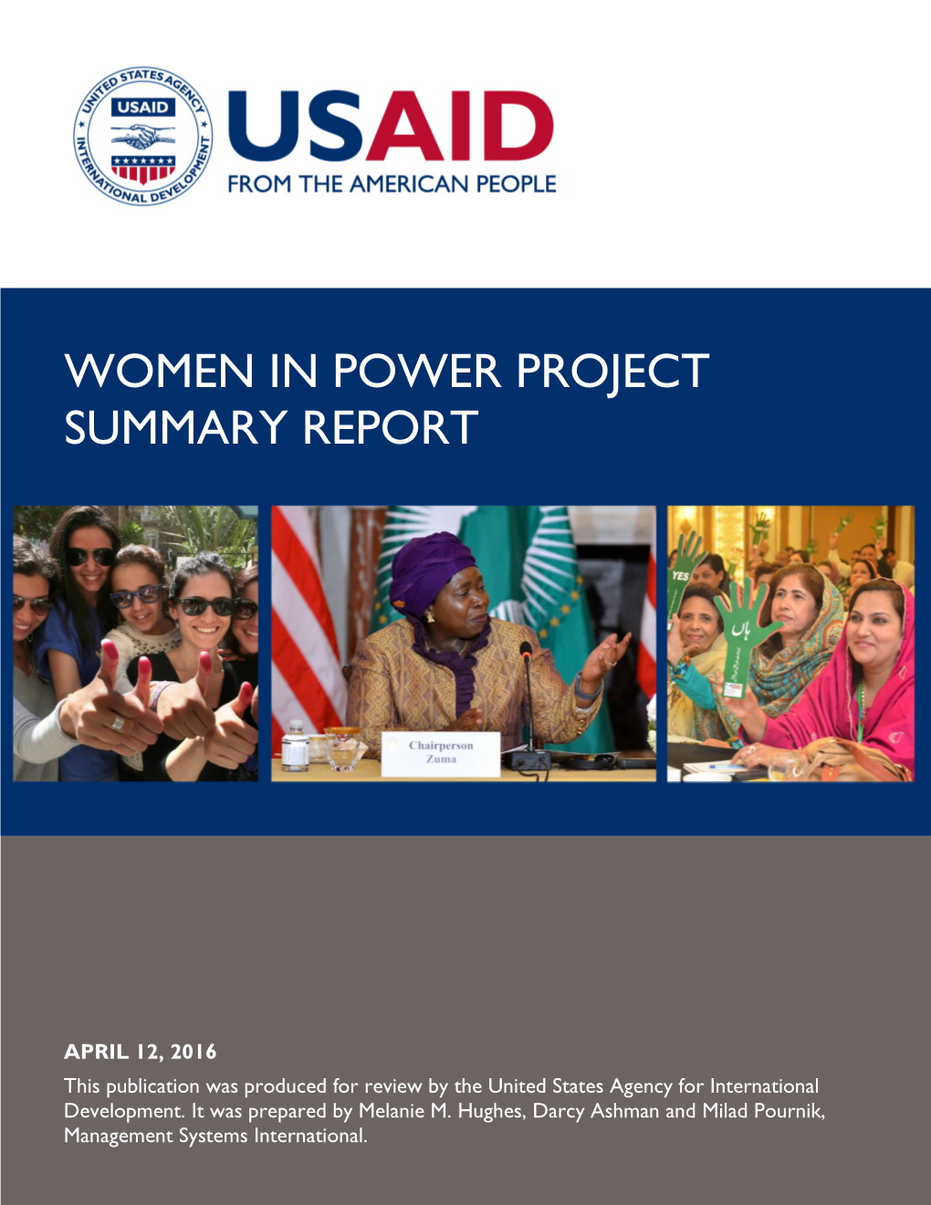 Women in Power Project Summary Report