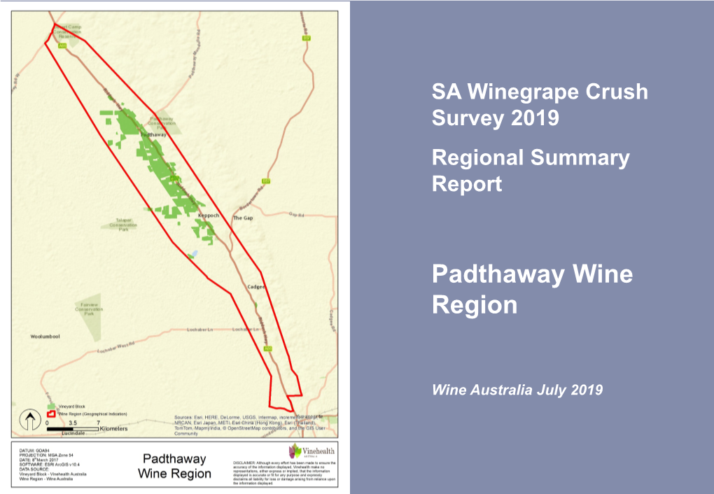 Padthaway Wine Region