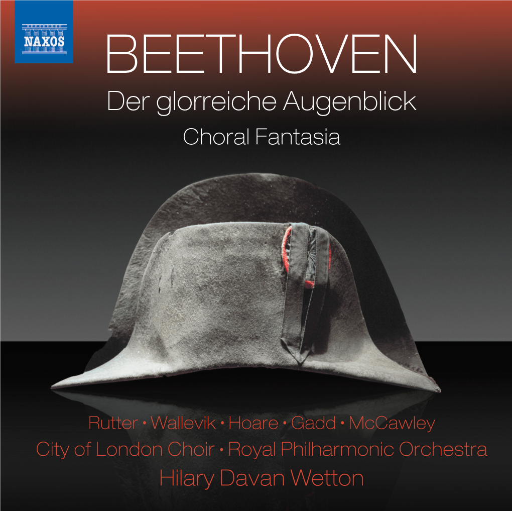 BEETHOVEN Der Glorreiche Augenblick Choral Fantasia