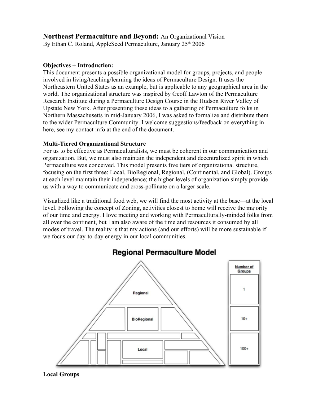 Northeast Permaculture and Beyond