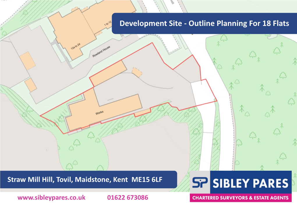 Development Site - Outline Planning for 18 Flats