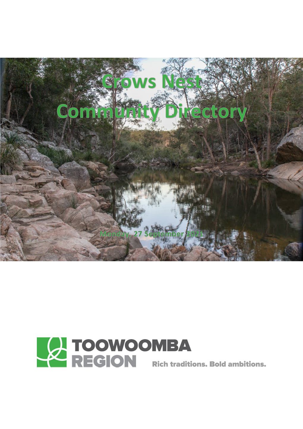 Crows Nest Community Directory