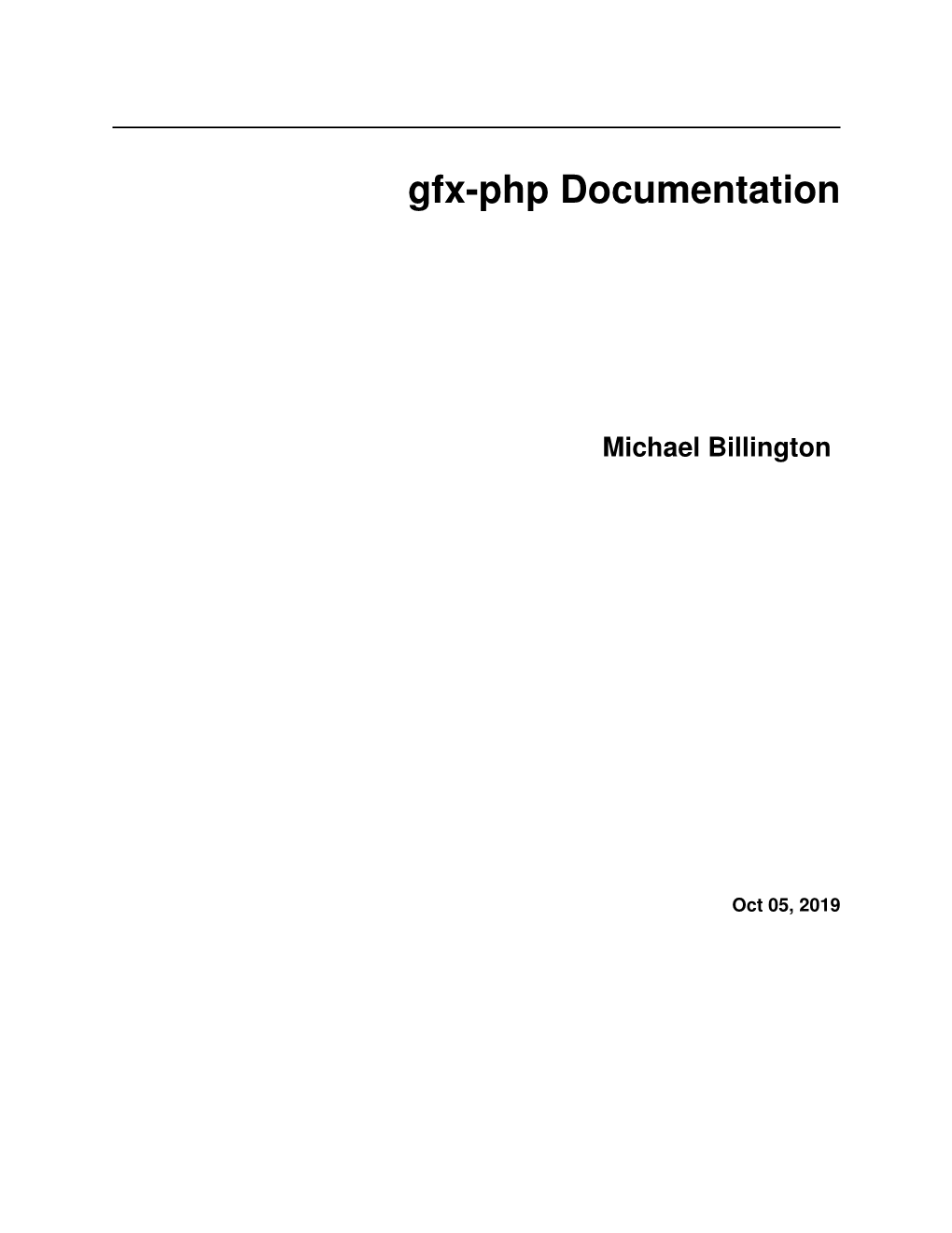Gfx-Php Documentation