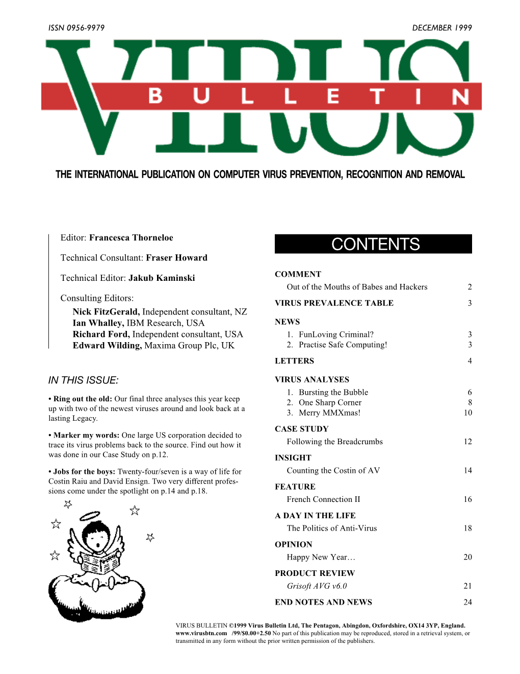 Virus Bulletin, December 1999