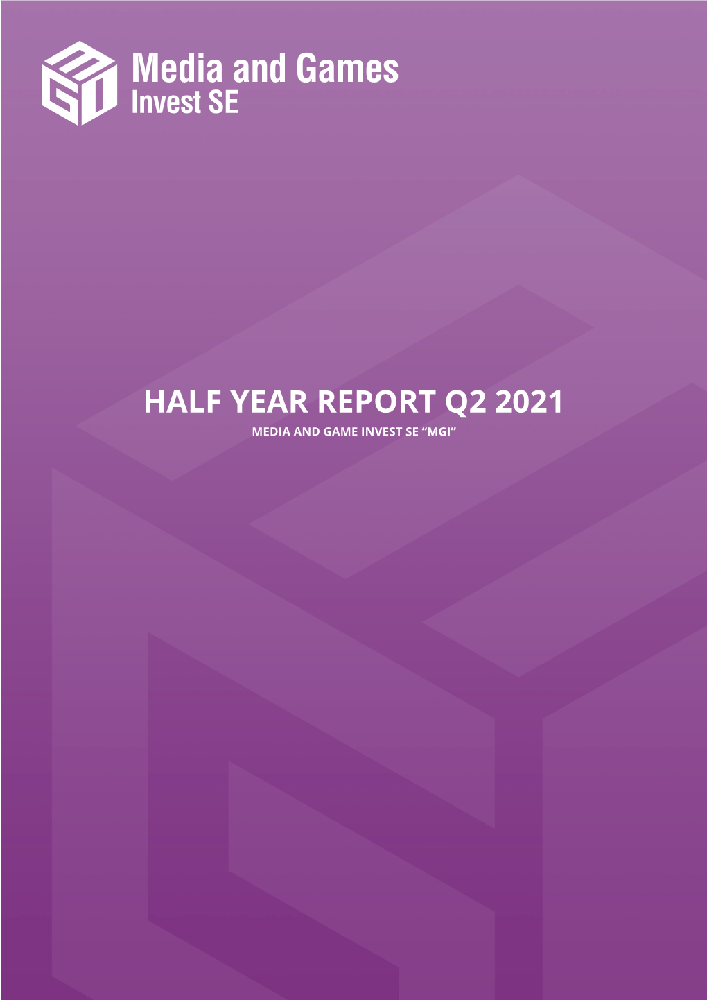 Half Year Report 2021