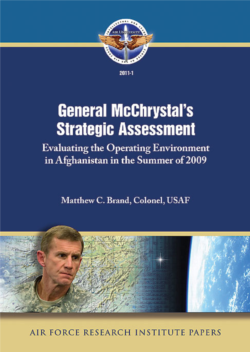 General Mcchrystal's Strategic Assessment