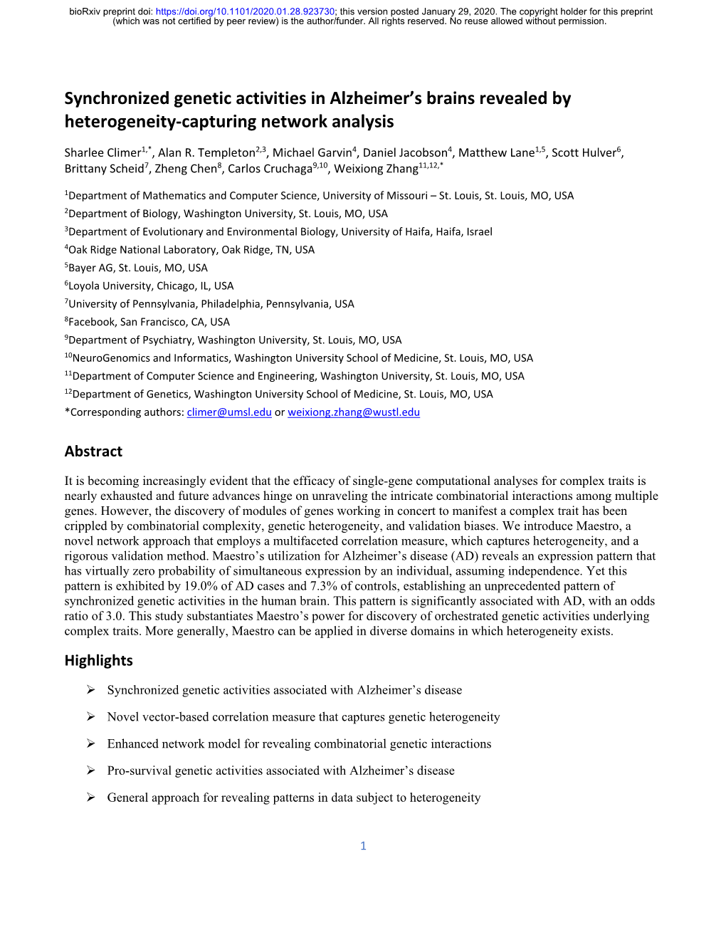 Detecting Synchronous Gene Expression