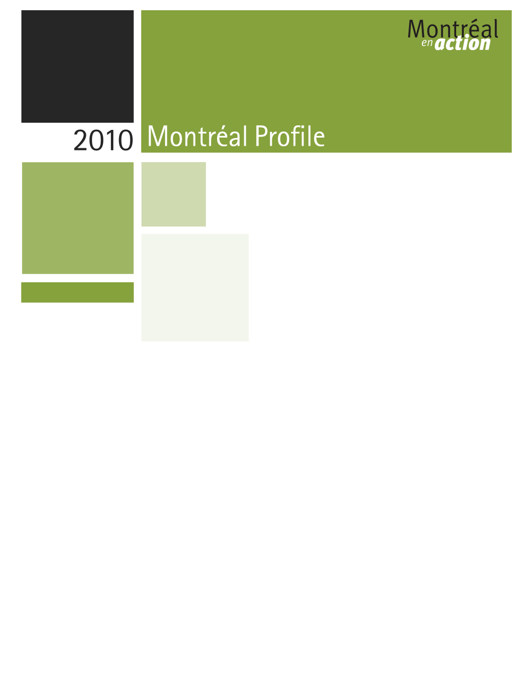 2010 Budget – Montréal Profile