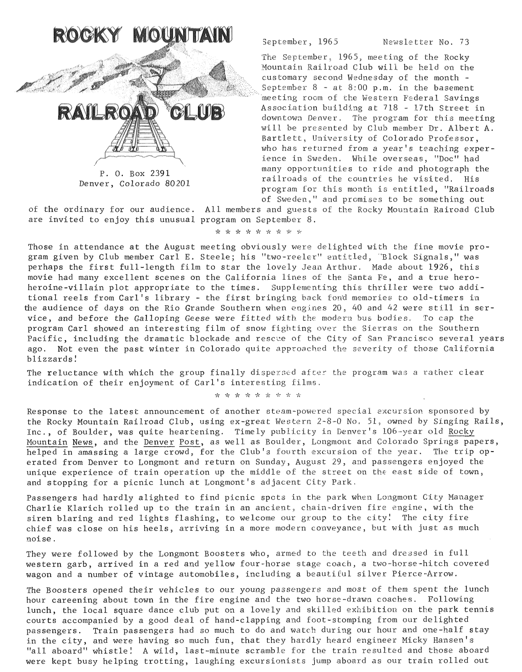 Newsletter-73-Sep1965.Pdf