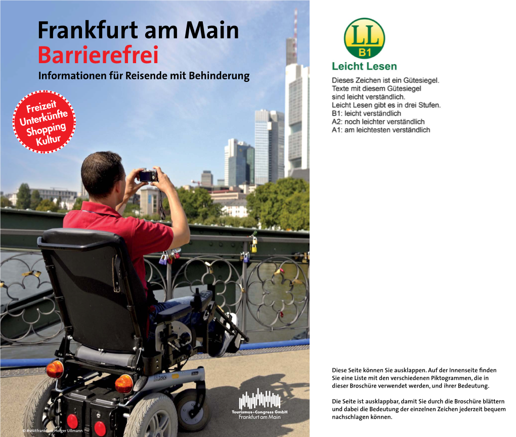 Broschüre Frankfurt Am Main Barrierefrei