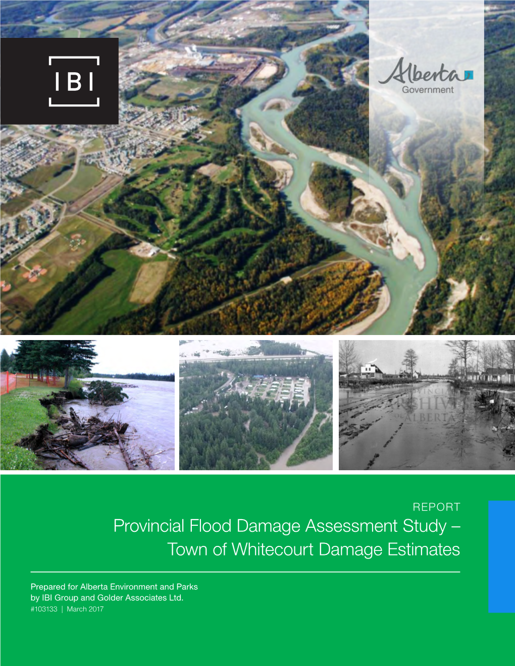 Provincial Flood Damage Assessment Study : Town of Whitecourt