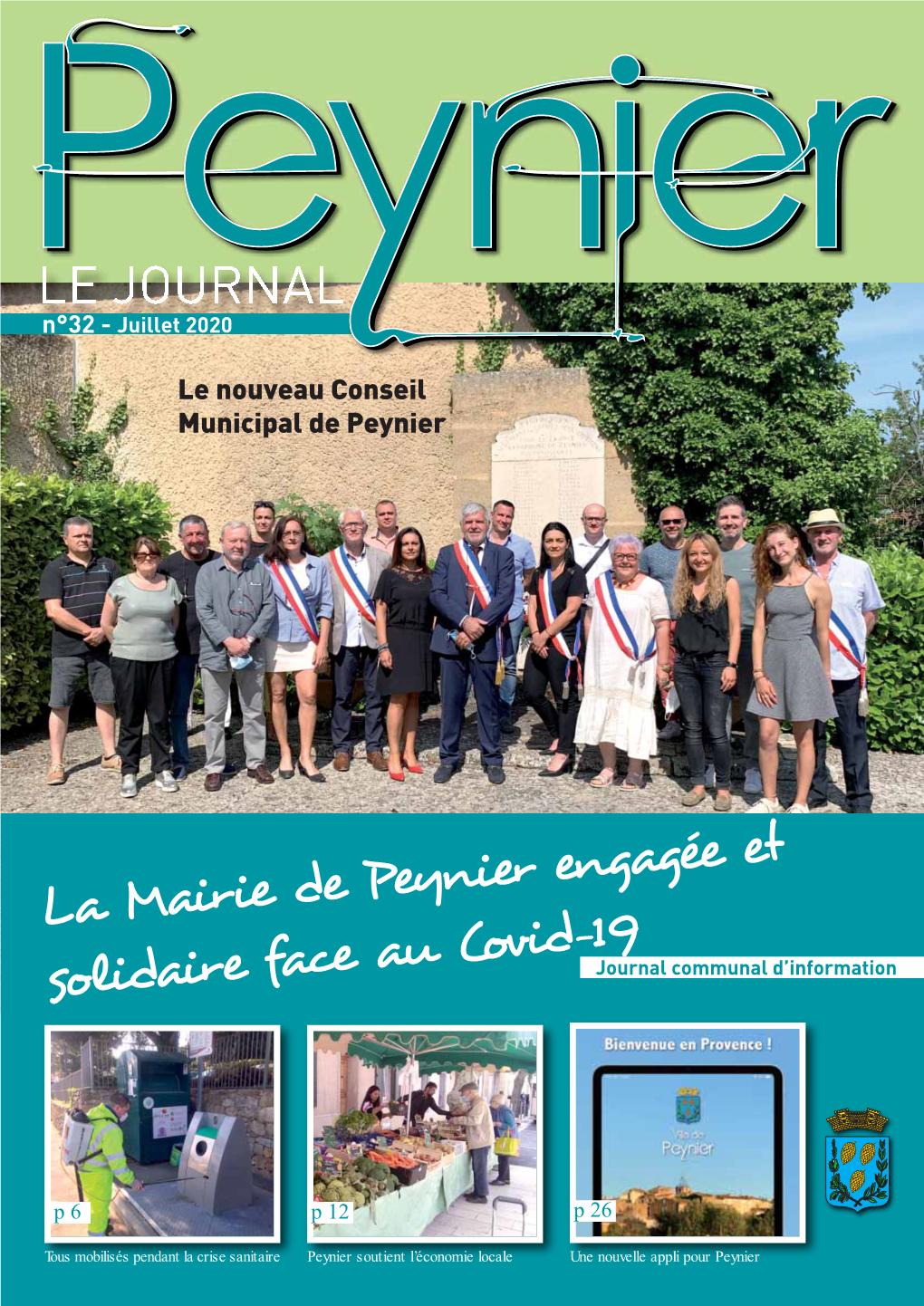 La Mairie De Peynier Engagée Et Solidaire Face Au Covid-19Journal Communal D’Information