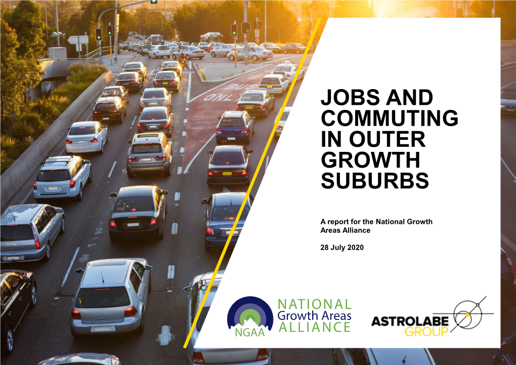 Jobs and Commuting in Outer Growth Suburbs