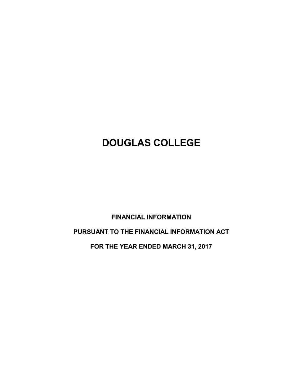 Douglas College