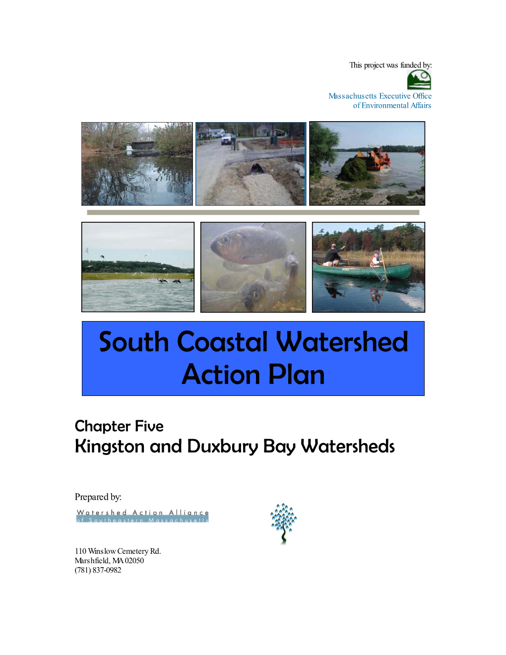 South Coastal Watershed Action Plan