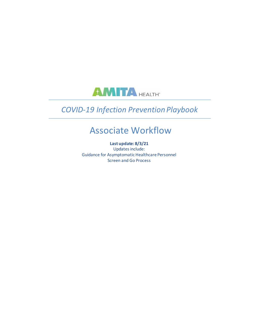 Associate Workflow