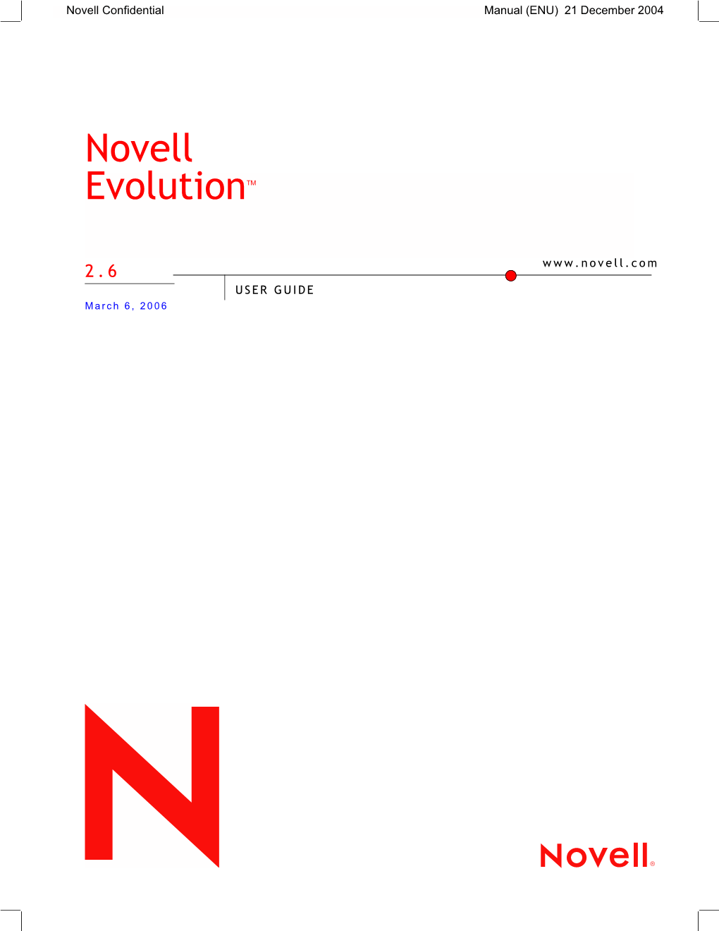 Novell Evolutiontm