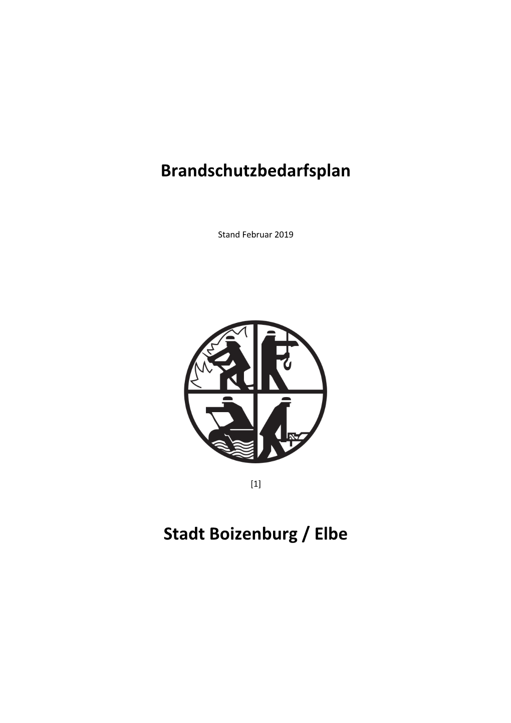 Brandschutzbedarfsplan Stadt Boizenburg / Elbe