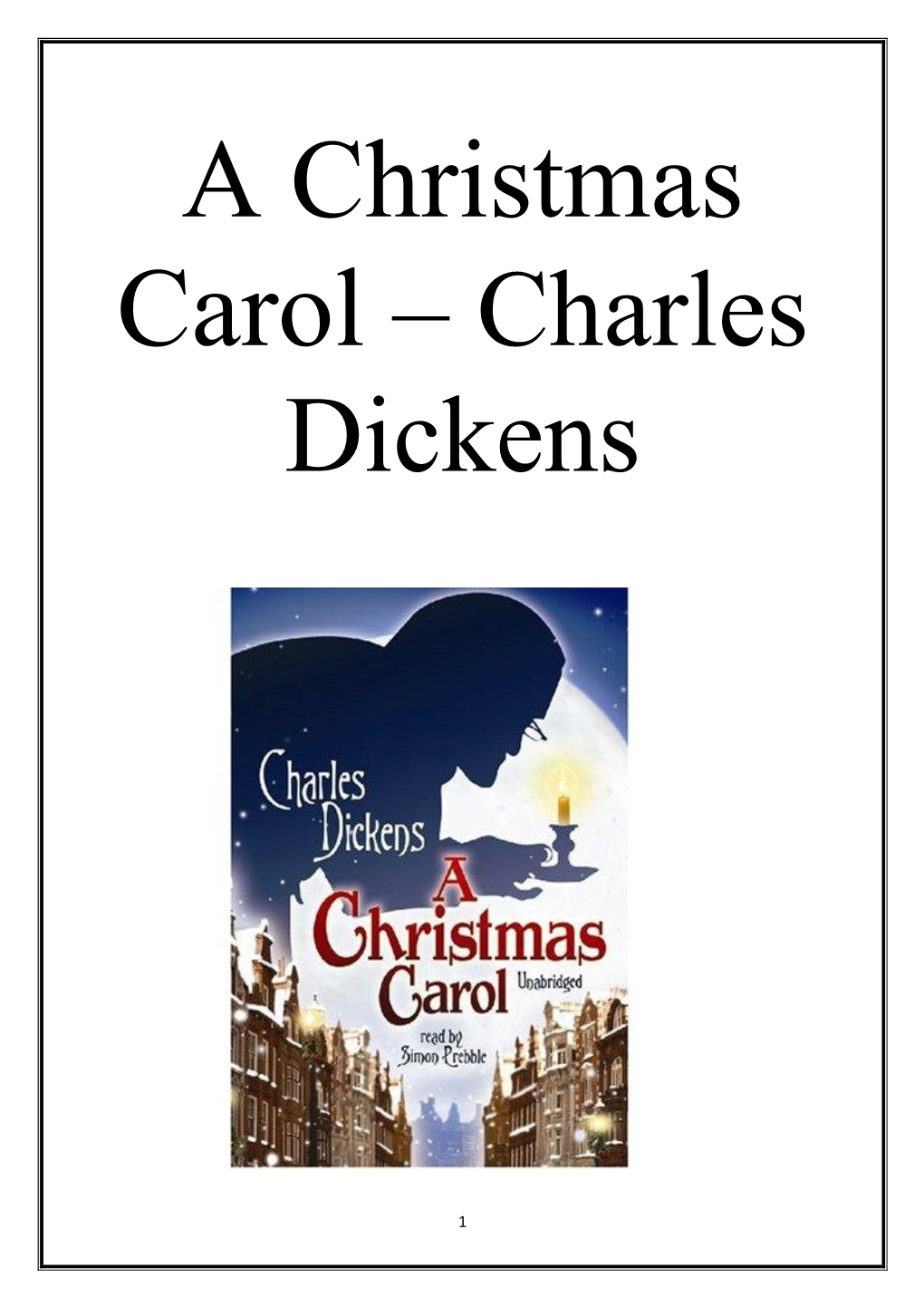 Charles Dickens Biography