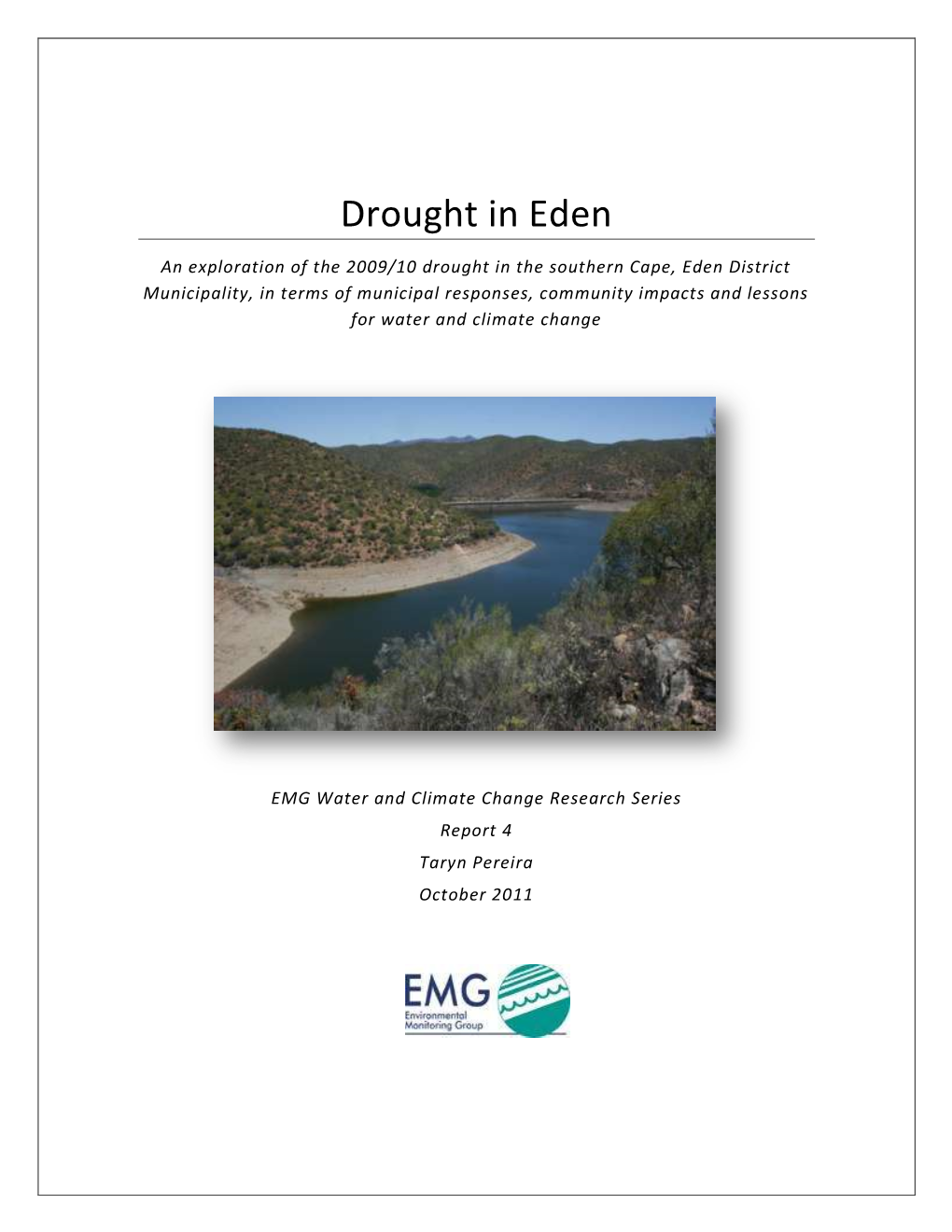 Drought in Eden