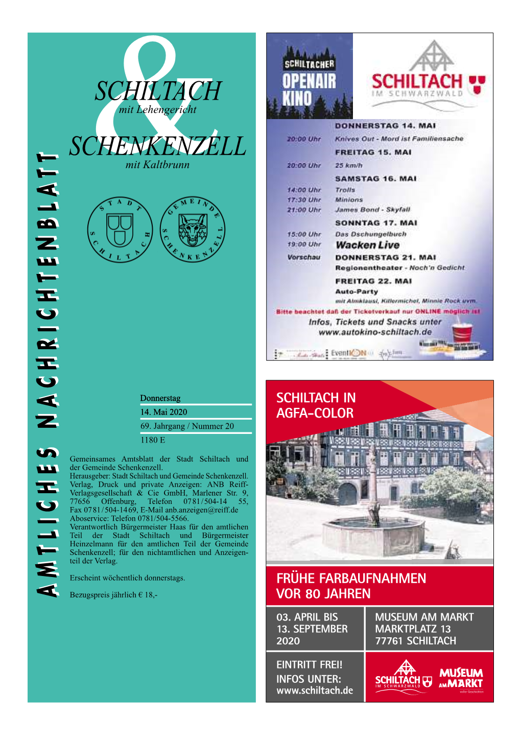 Nachrichtenblatt Vom 14.05.2020