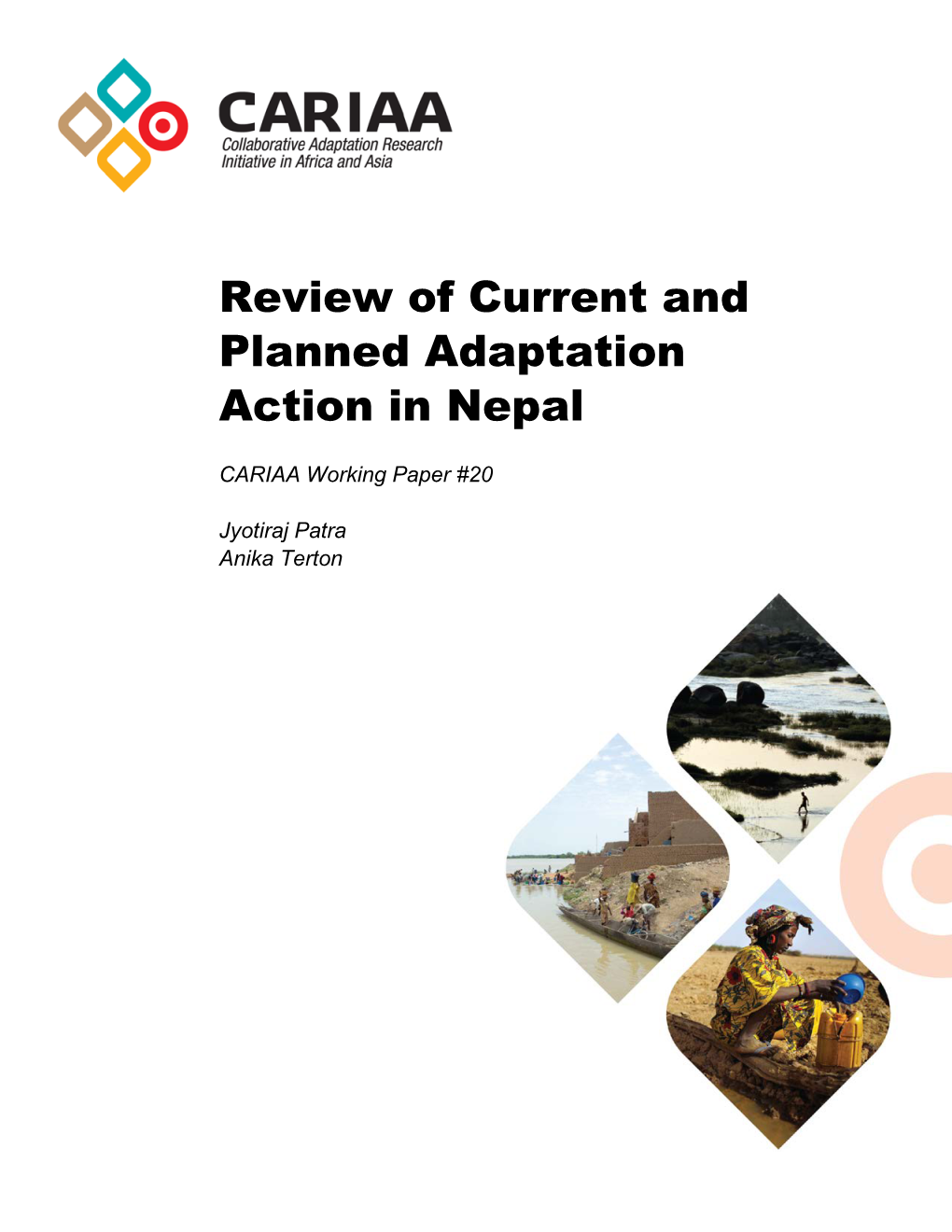 Review of Current and Planned Adaptation Action in Nepal
