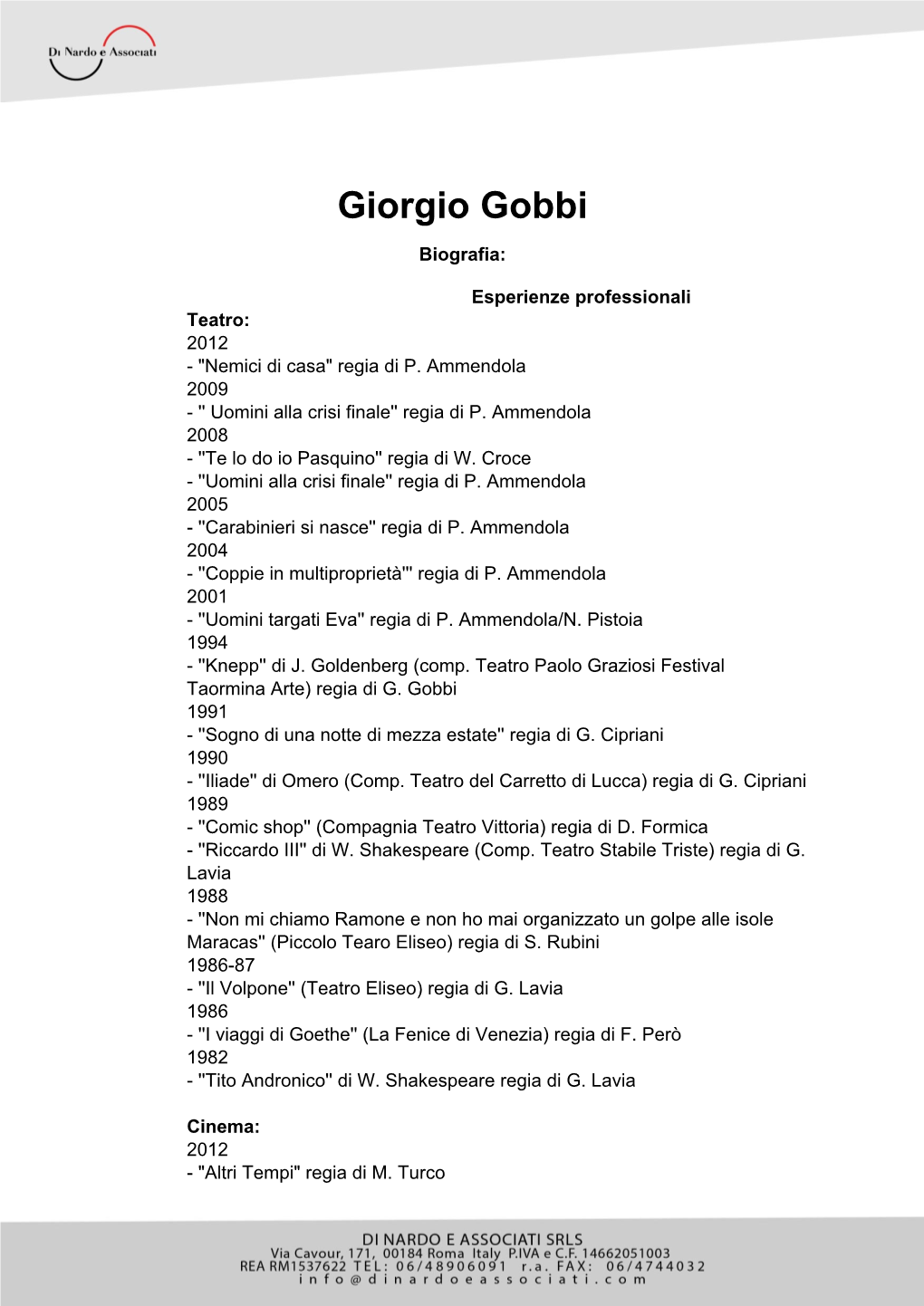 Giorgio Gobbi