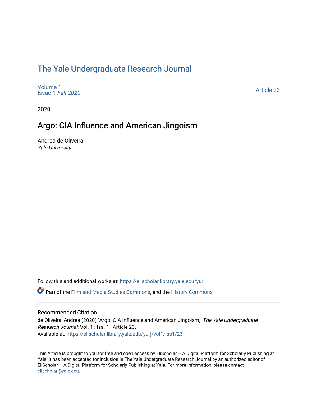 CIA Influence and American Jingoism