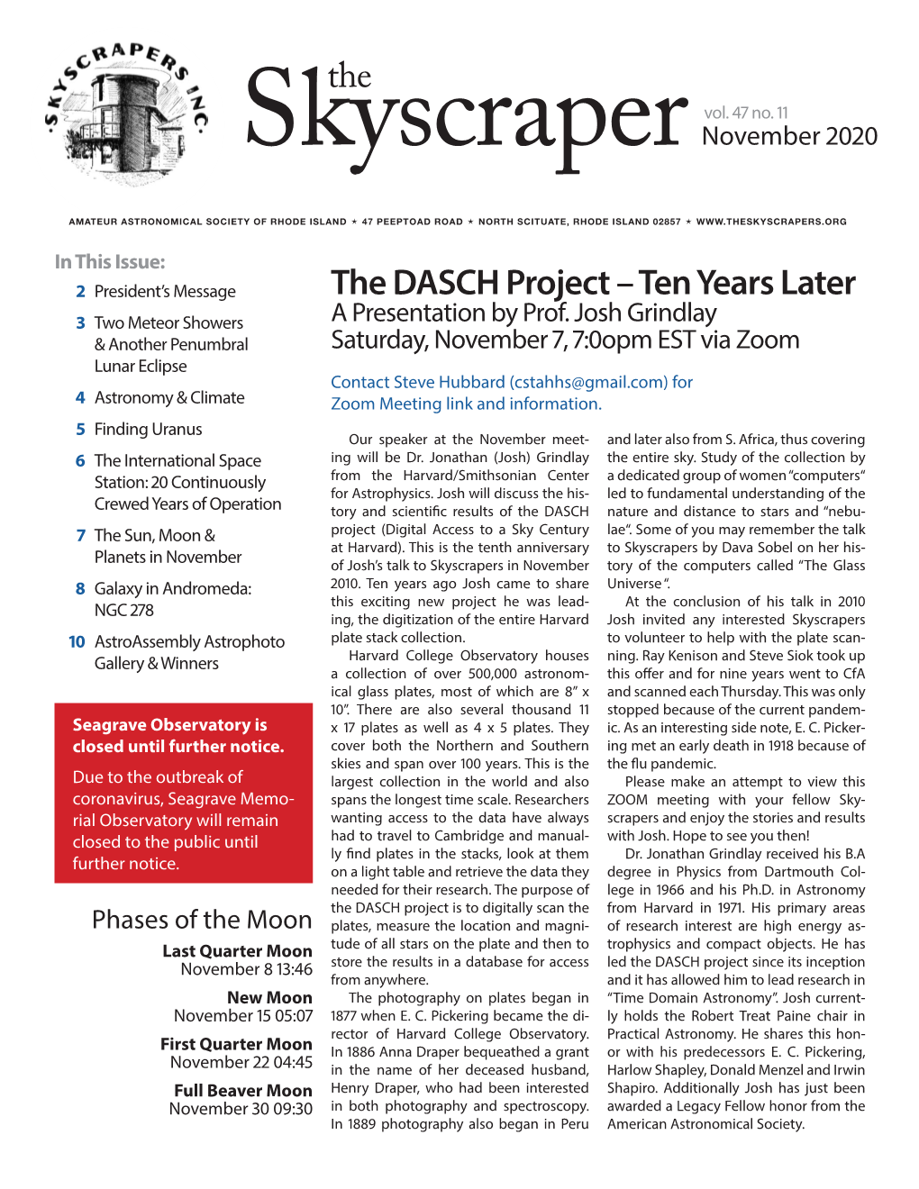 The the DASCH Project – Ten Years Later