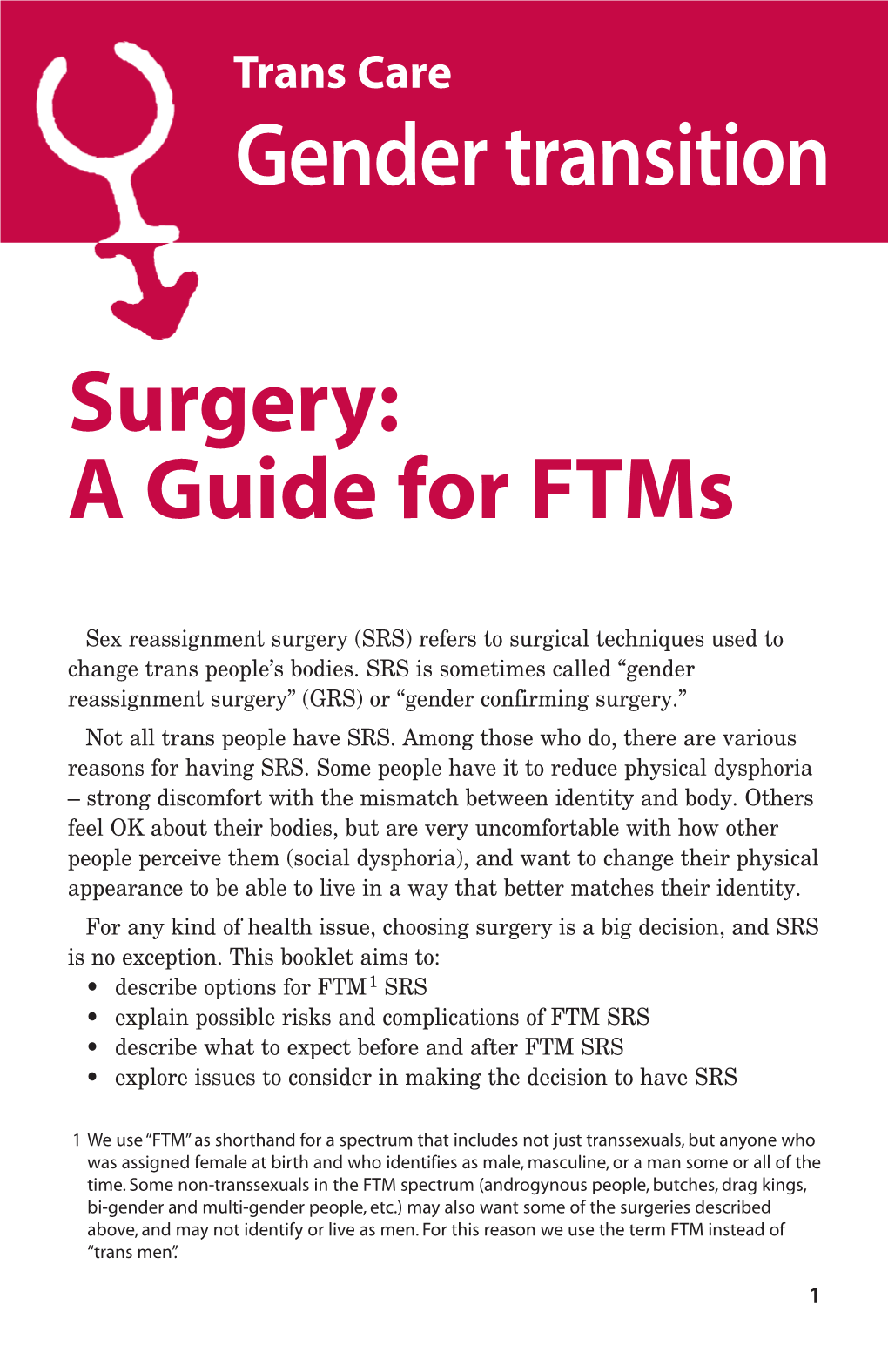 FTM Surgery Results by Various