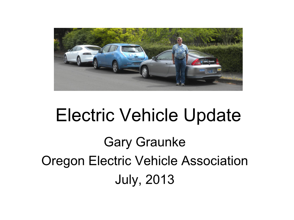 Electric Vehicles