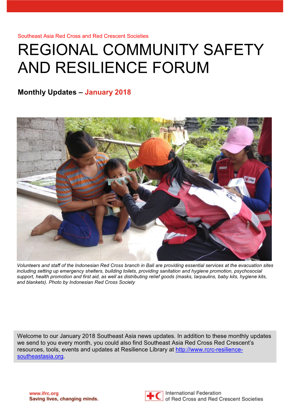 Regional Community Safety and Resilience Forum