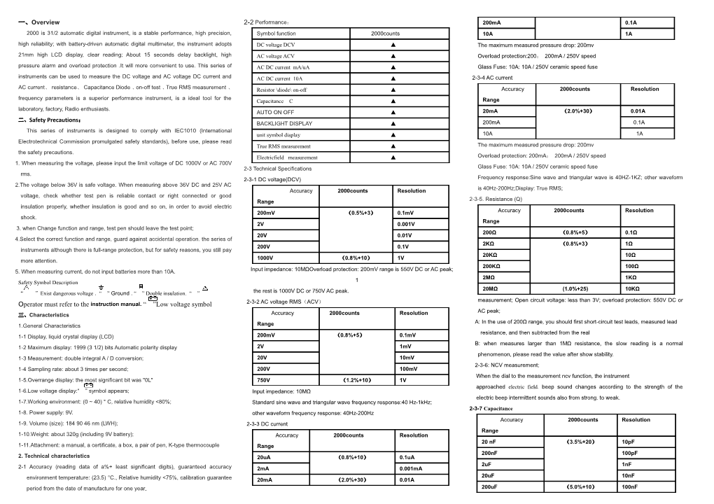 二 Safety Precautions s1