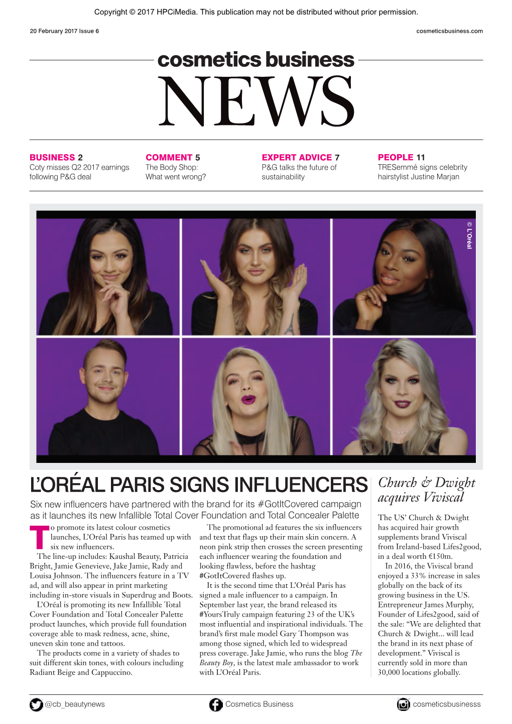 L'oréal Paris Signs Influencers