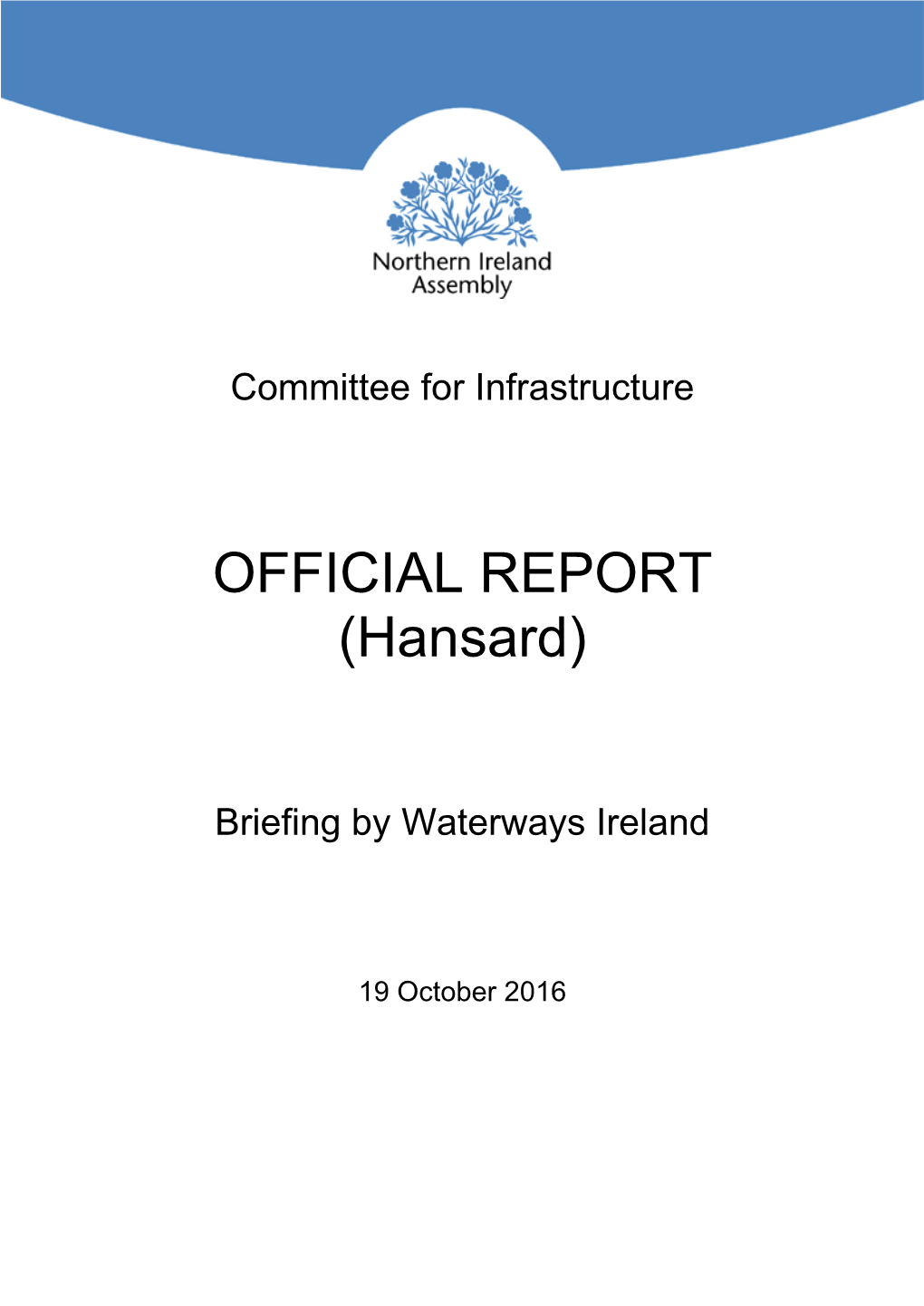 OFFICIAL REPORT (Hansard)