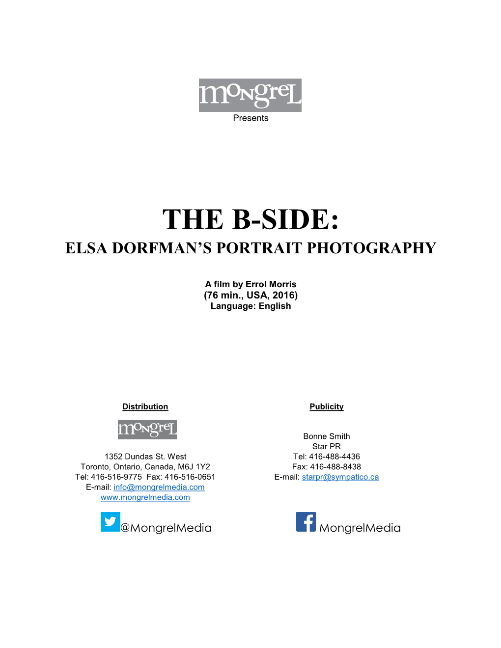 The B-Side: Elsa Dorfman’S Portrait Photography