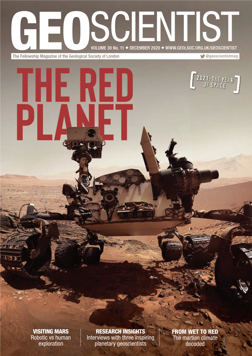 December 2020 the Red Planet