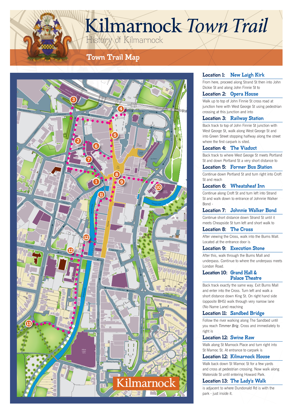 Kilmarnock Town Trail History of Kilmarnock