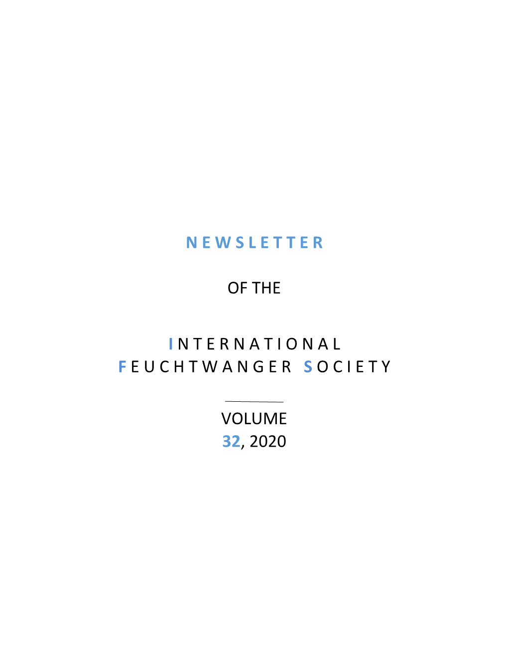 IFS Newsletter 32-2020 0.Pdf