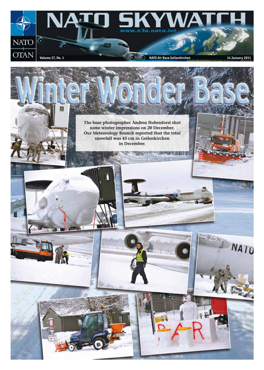 NATO Air Base Geilenkirchen 14 January 2011 Volume 27, No. 1