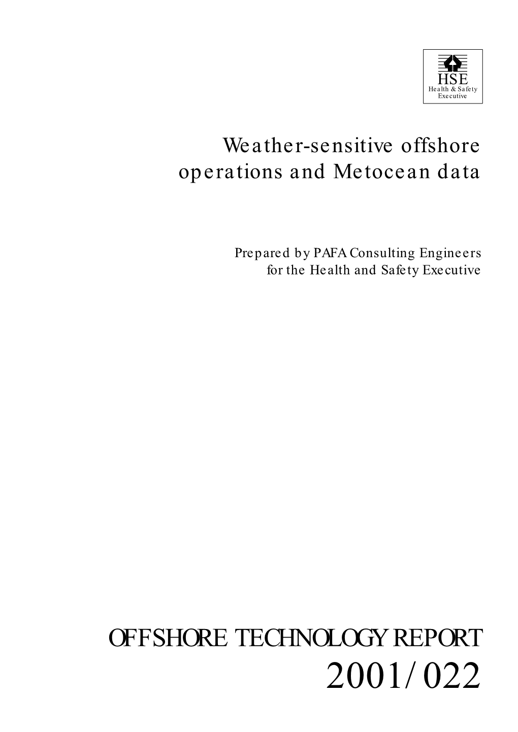 Weather-Sensitive Offshore Operations and Metocean Data