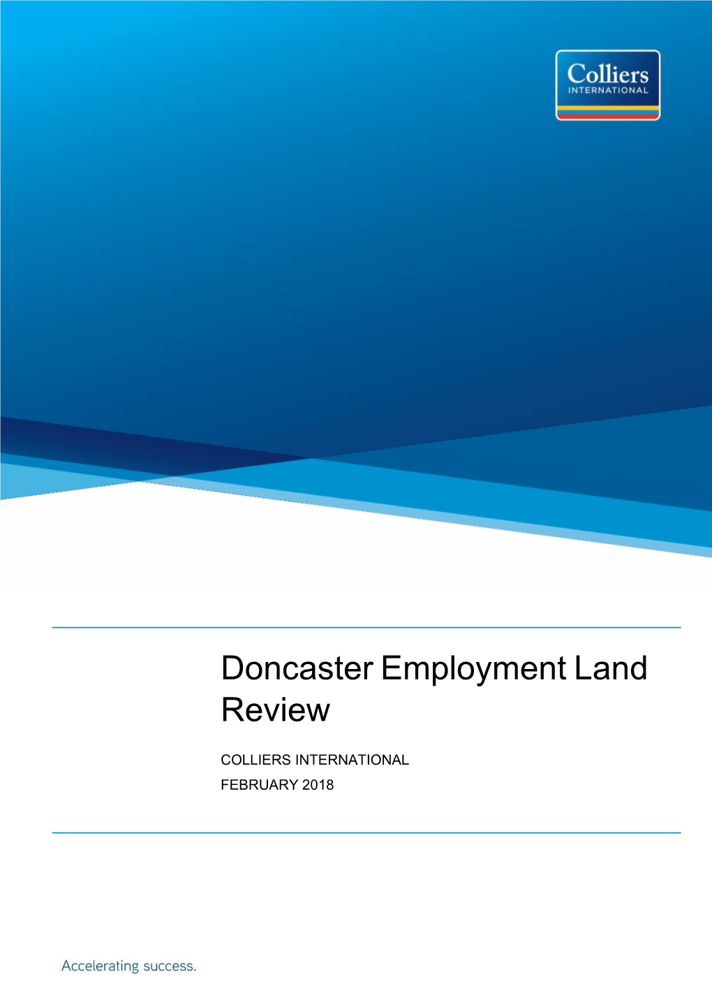 Doncaster Employment Land Review