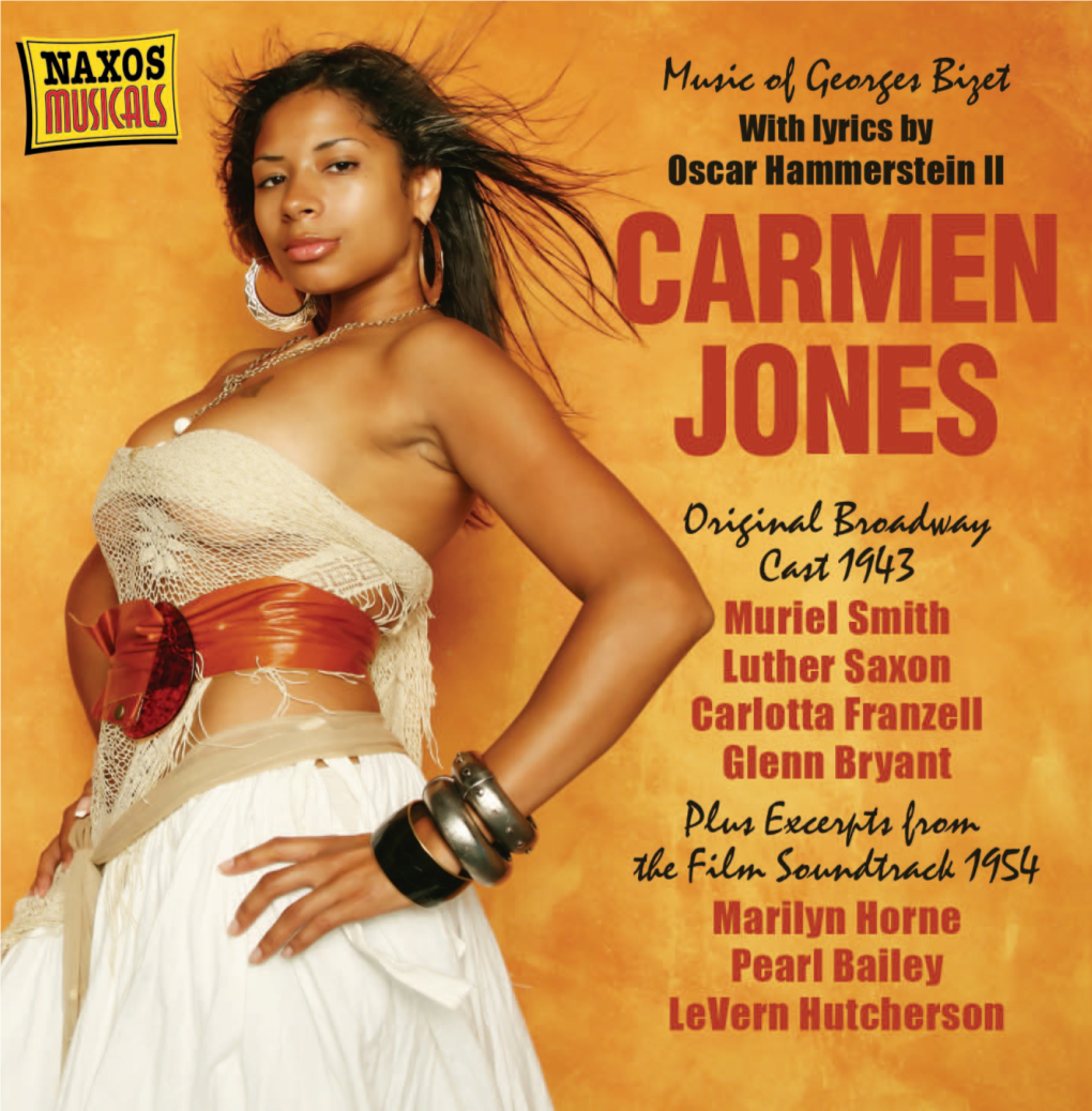 Carmen Jones Original Broadway Cast 1943 Film Soundtrack 1954