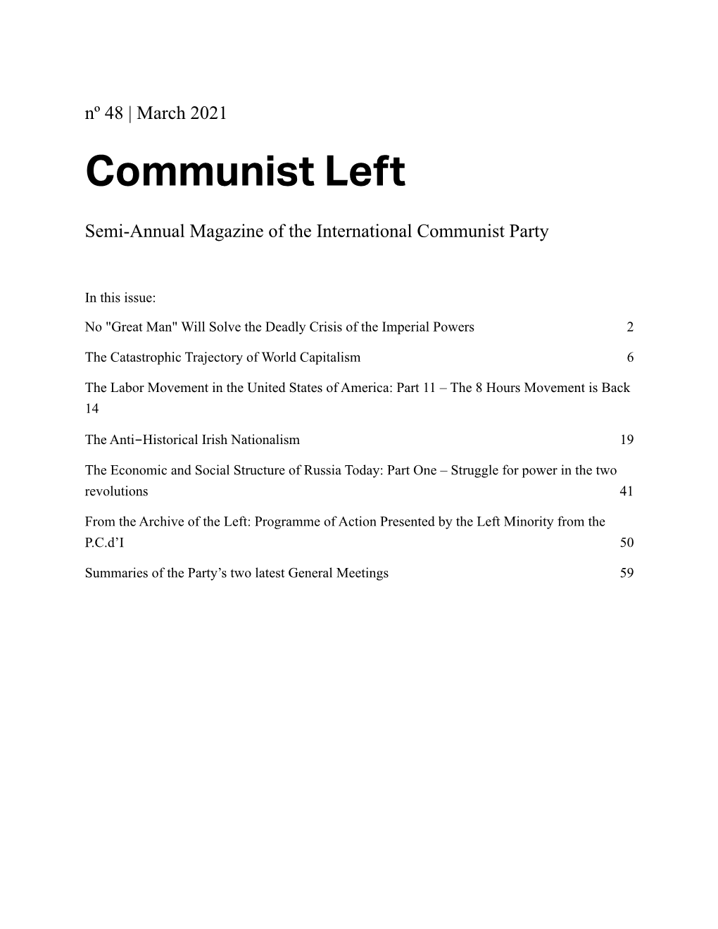 Communist Left